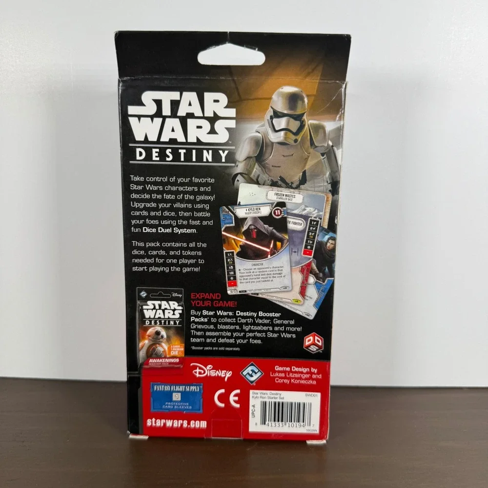 Star Wars Destiny Kylo Ren Starter Set Dice Card Game SWD01 Fantasy Flight New